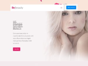 Beauty 2 demo website