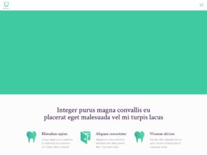 Dentist demo website