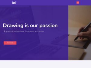 Drawing demo website