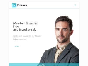 Finance demo website