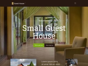 Guest House demo website