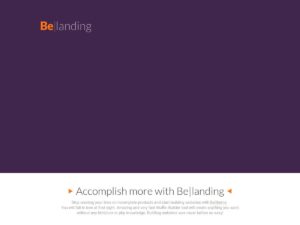 Landing Page demo website