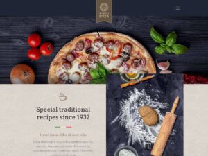 Pizza demo website