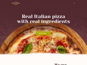 Pizza 3 demo website