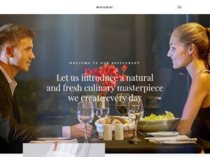 Restaurant demo website
