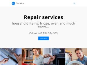 Service demo website
