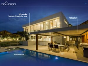 Smart Homes demo website