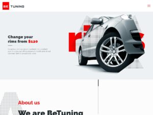 Tuning demo website